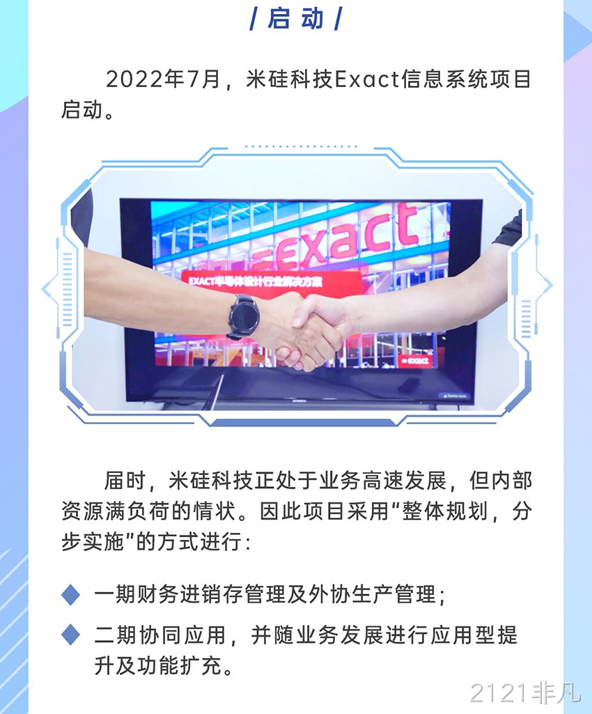 2121非凡科技Exact信息系统成功上线
